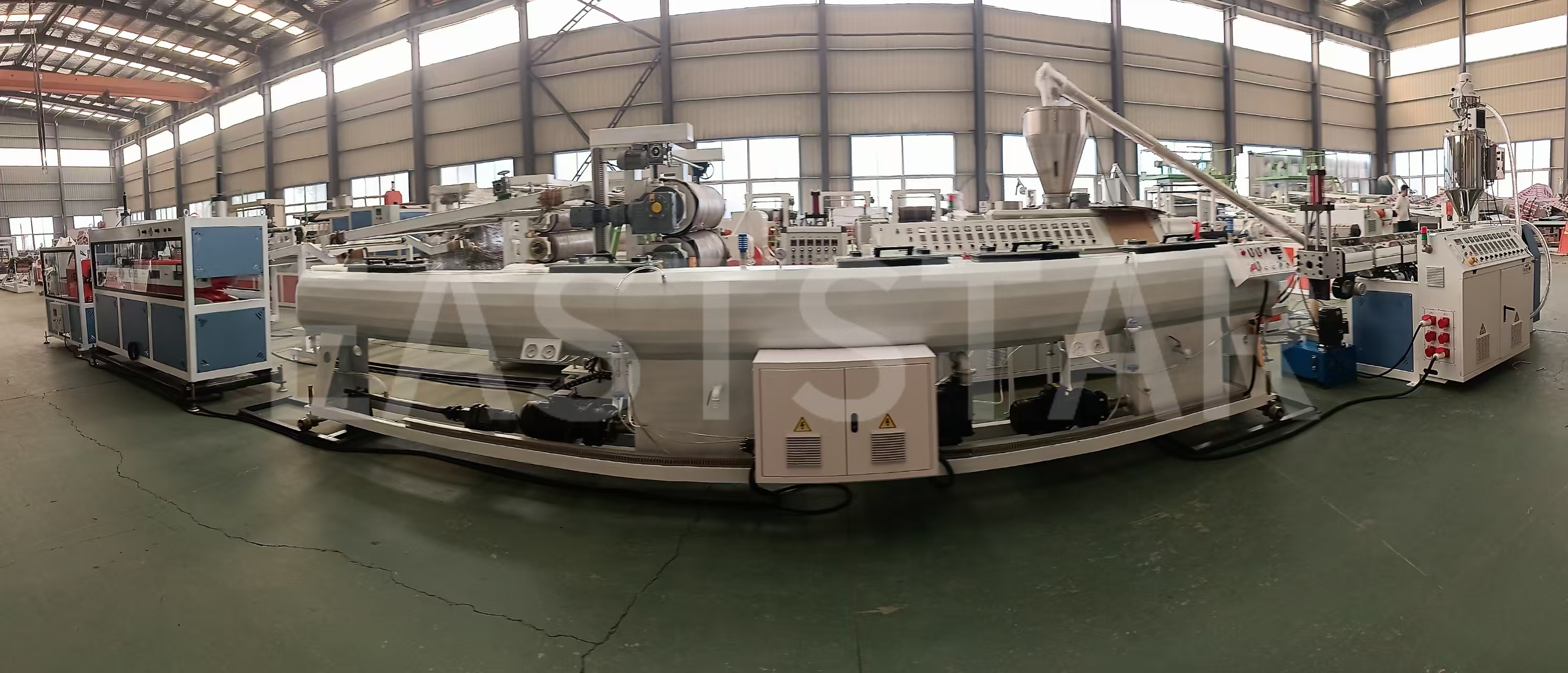 QINGDAO EASTSTAR จัดส่งสายการผลิตท่อ PE เสร็จสิ้นแล้ว เพื่อสนับสนุนการพัฒนาโครงสร้างพื้นฐานของชาวปาเลสไตน์