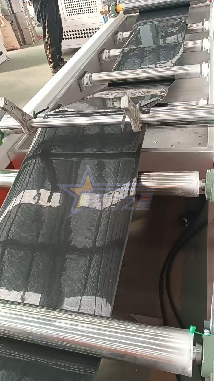 ลูกค้าเยี่ยมชมโรงงาน Qingdao EASTSTAR เพื่อทดลองใช้สายการผลิตแผ่นถาดต้นกล้า PP/PS ที่ไซต์งาน