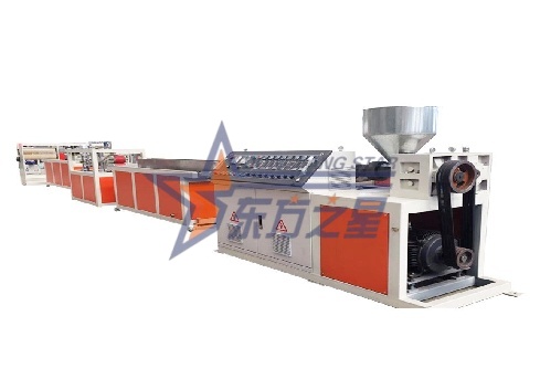PP/PE/PVC/ABS พลาสติกเชื่อม Rod Extrusion Line