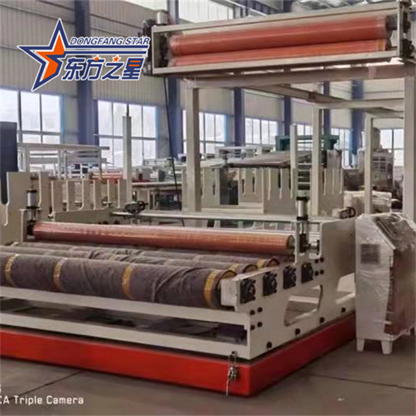 เครื่องเคลือบ TPE แบบม้วนถึงม้วนสำหรับพรมปูพื้นรถยนต์